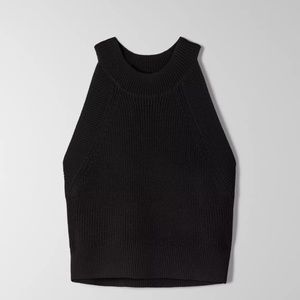 Aritzia Wilfred Black Halter